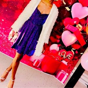 Worn for a school Valentine’s ball.
